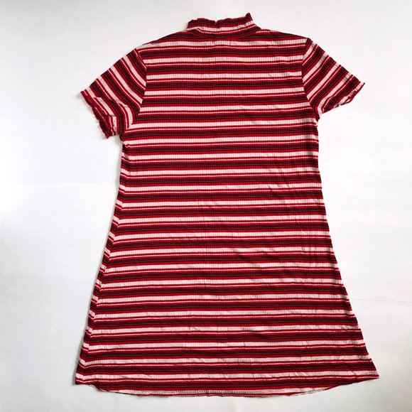 Wild Fable Mock Neck Rib Knit Dress (S) - Picture 2 of 5